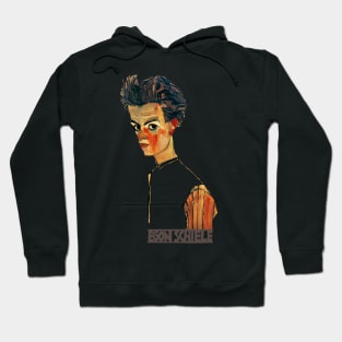 Egon Schiele Self-Portrait Hoodie